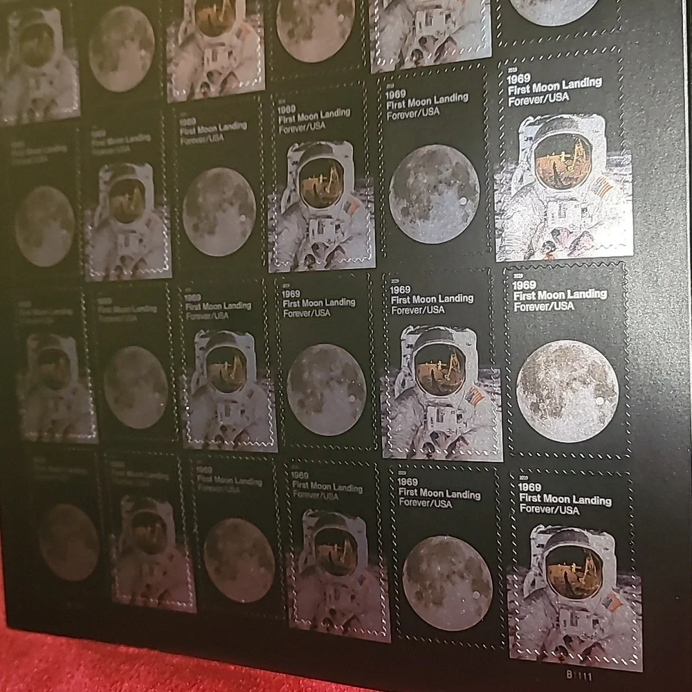120 USPS‎ 2019 First Moon Landing Forever Stamps Postage Wedding Invite Bachelor